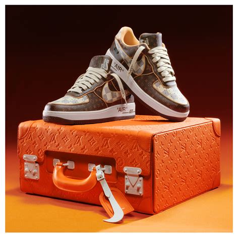 nike x louis vuitton air force 1'' & pilot case|louis vuitton x virgil abloh.